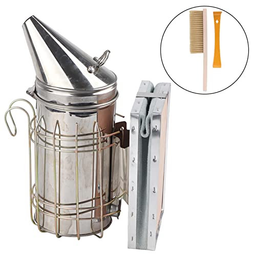 Für Edelstahl, für Bienenraucher, manuell, mit Wärmeschildschutz, Imkere im Handlungsbetrieb von MMABEUTF