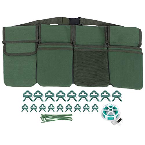 Für Gartenwerkzeuge, für grüne Taillenbeutel, Plant -Stützclips und einstellbare Kabelbindungs -Kit für Gartenarbeit Für Gartenwerkzeuge, für grüne Taillenbeutel, Plant -Stützclips und einstellbare Kabelbindungs -Kit für Gartenarbeit von MMABEUTF