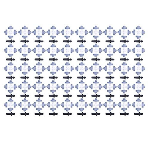 Für Grau, 50 - Set 4 - Outlet Sprühdüter -Misting Hanging Sprinkler für Bewässerungszubehör Für Grau, 50 - Set 4 - Outlet Sprühdüter -Misting Hanging Sprinkler für Bewässerungszubehör von MMABEUTF