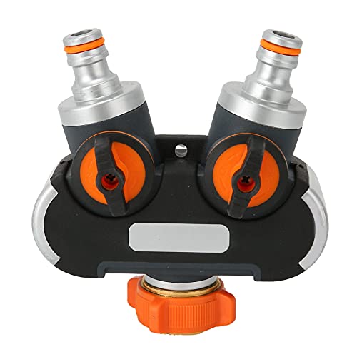 Für die Gartenbewässerung, 2 - -Schlauchsplitter mit Ventilarmatur -Stecker -Adapter -Zubehör Für die Gartenbewässerung, 2 - -Schlauchsplitter mit Ventilarmatur -Stecker -Adapter -Zubehör von MMABEUTF