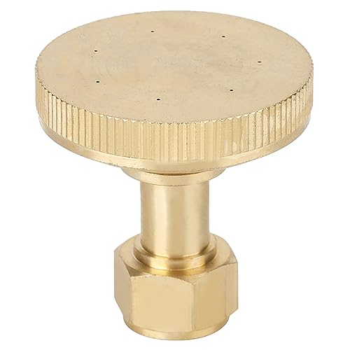 G1/4 "weiblicher Gewinde 7 Löcher Misting Spray Düse Gartengartenwässerung Sprühkopf (7-Eye Kupfer gerade Kopf) von MMABEUTF