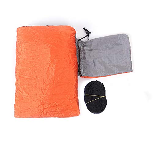 Hängematte hängendes Bett langlebig komfortable Campingreiseschwung [Outdoor] (Graurot) von MMABEUTF