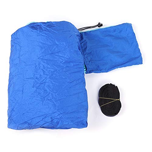 Hängematte hängendes Bett langlebig komfortable Campingreiseschwung [Outdoor] (Himmelblau bis Blau) von MMABEUTF