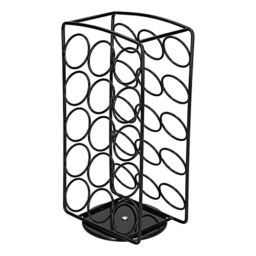 Kaffeekapsel Rack Speicher Organizer 360 Grad rotierender Stand für Home Office Kitchen Schwarz Schwarz Kaffeekapsel Rack Speicher Organizer 360 Grad rotierender Stand für Home Office Kitchen Schwarz Schwarz von MMABEUTF