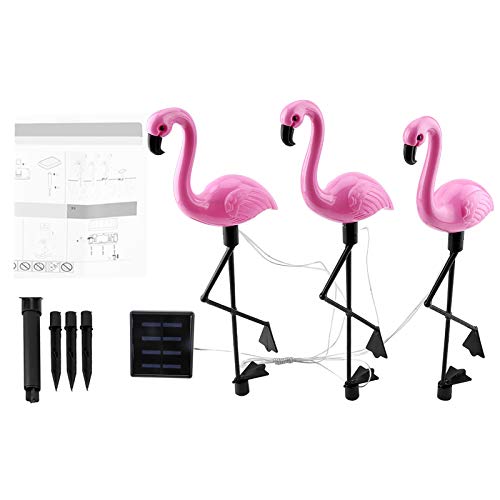 LED Flamingo Solar Power Light für wasserdichte Gartengarten im Freien Rasenlampe rosa umweltfreundlich PS 6 Perlen LED Flamingo Solar Power Light für wasserdichte Gartengarten im Freien Rasenlampe rosa umweltfreundlich PS 6 Perlen von MMABEUTF