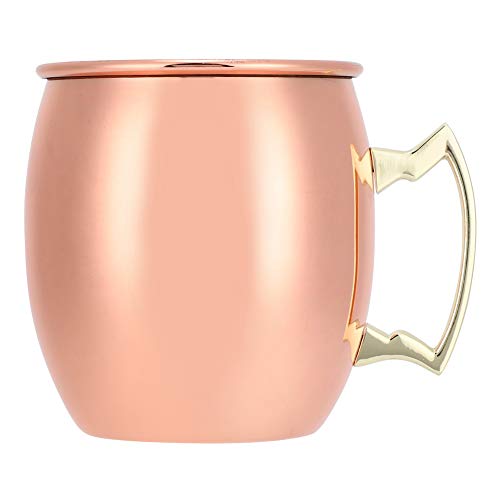 MMABEUTF 550 ml Edelstahl -Maultierbecher Spiegel polierter Cocktail Bier Kaffee Milch Tasse Home Party Bar Accessoires von MMABEUTF