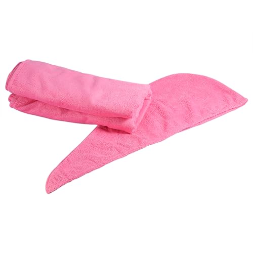 MMABEUTF 6 Farben Frauen Weiches Spa Bad Körper Wickel Set Handtuch Bademantel mit schnell trockenem Haar Trocknungs kappe (Rosenrot) von MMABEUTF
