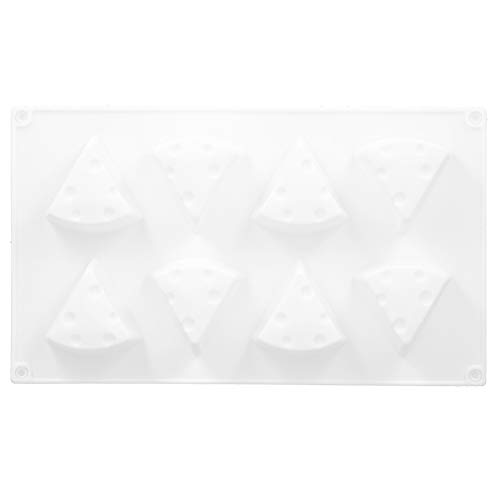 MMABEUTF 8 Hohlraum Käse Kuchen Silikonform DIY Backen Nicht -Stick -Mousse -Schokoladenkekse Gebäck Dessertform von MMABEUTF