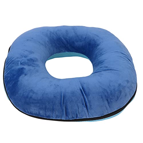 MMABEUTF Donut-Kissen dunkelblau weich atmungsaktiv abnehmbar hohe Elastizität Wasserdichtes Innenarm-Bett-Sore-Kissen MMABEUTF Donut-Kissen dunkelblau weich atmungsaktiv abnehmbar hohe Elastizität Wasserdichtes Innenarm-Bett-Sore-Kissen von MMABEUTF