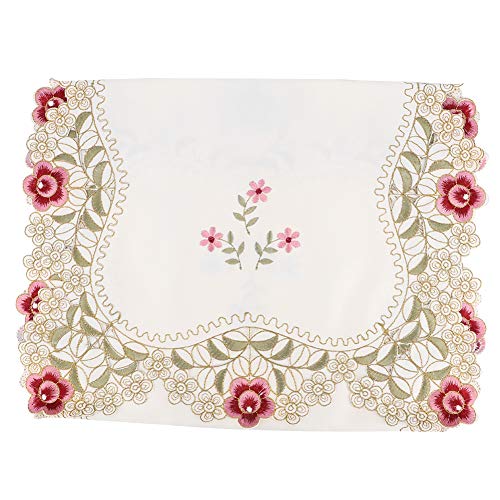 MMABEUTF Europäischer Tischtuch Essküche Mikrowellenofen -Deckungsschutzdekoration (40 * 85 Rechteck) von MMABEUTF