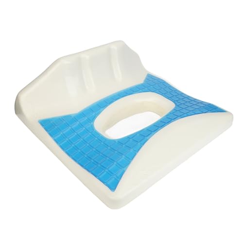 MMABEUTF Für Bedsore, für Gedächtnisschaum, blaues Druckreliefkissen für Hüftknochen -Steißbein MMABEUTF Für Bedsore, für Gedächtnisschaum, blaues Druckreliefkissen für Hüftknochen -Steißbein von MMABEUTF
