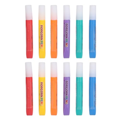 MMABEUTF Für DIY, 12 Stück Bubble Popcorn Zeichenstift, Farb stift für Grußkarten, Christmass von MMABEUTF