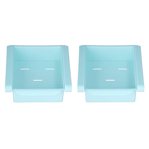 MMABEUTF Für den Kühlschrankorganisator, 2PCS, 5 Vents Belüftung und Entwässerung integriertes Griff für den Kühlschranklager von MMABEUTF