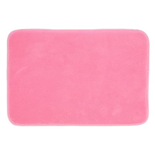 MMABEUTF Für einen eleganten Stil, für Bodenmatte, langsamer Abpraller, absorbierende, Nicht schlupfhafte, für den Heimzug (Rosa) von MMABEUTF