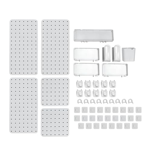 MMABEUTF Pegboard Combination Kit Platz sparende Multifunktions -Wandorganisatorin für den Küchenhaushalt (Set 9) von MMABEUTF