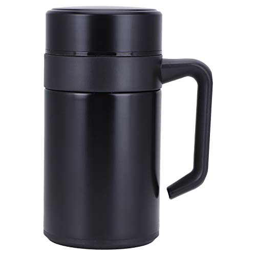 MMABEUTF Vakuumbecher aus Edelstahl mit Grifffilter isolierter Kaffeetasse für Home Office Business MMABEUTF Vakuumbecher aus Edelstahl mit Grifffilter isolierter Kaffeetasse für Home Office Business von MMABEUTF