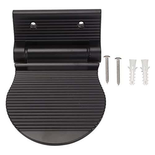 MMABEUTF Zum Rasieren, zum Rasieren von Duschbein, faltbares Design, korrosionsbeständige Aluminiumlegierung, Schraubenverbesserung, Schraubinstallation (Schwarz) von MMABEUTF