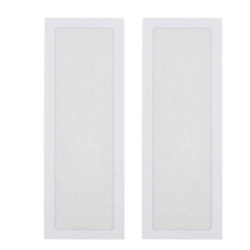 PC -Lüfterstaubfilter Magnetischer Rahmen feinem Mesh PVC Computerventilter -Filtergrill für Computerkühler -Lüfter PSU 4.72x14.17in 2pcs (Weiß) von MMABEUTF