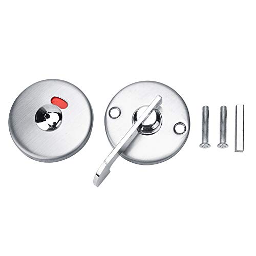 Privacy Dead Bolt Latch Indikator für Badezimmer WC öffentliche Toilette Toilette Edelstahl benutzerfreundliches Design Elegant Clean Wear-Resistant Privacy Dead Bolt Latch Indikator für Badezimmer WC öffentliche Toilette Toilette Edelstahl benutzerfreundliches Design Elegant Clean Wear-Resistant von MMABEUTF