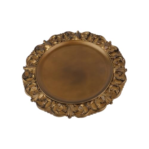 Vintage Photography Ornamente Tablett Kunststoff Retro Aufbewahrungsfach runde Dekorationsschale für (Typ 3) von MMABEUTF