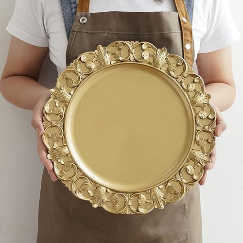 Vintage Photography Ornamente Tablett Kunststoff Retro Aufbewahrungsfach runde Dekorationsschale für (Typ 4) von MMABEUTF