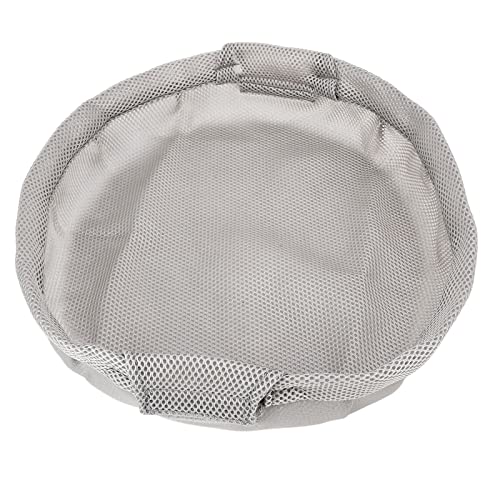 für abnehmbar, für Katzenhängematten, waschbar atmungsaktiv für Wohnzimmer (Grau mit schwarzem innerem Fleece) von MMABEUTF