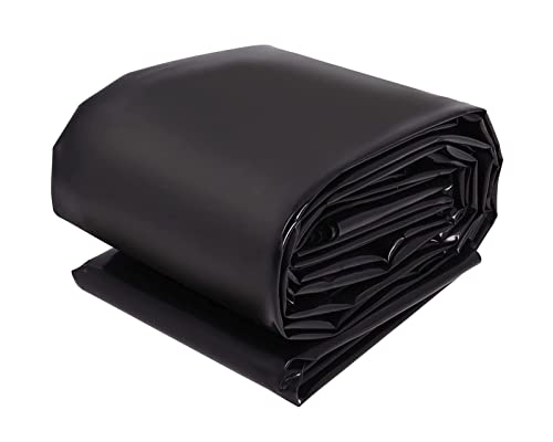 HDPE Teichfolie 1x2m 2x2m 3x7m 4x4m 5x5m 6x9m 8x10m 10x12m, Schwarz Teichfolien, Flexibel Gartenteiche Dichtungsfolie Teichmembran Folie für Fischteiche, Brunnen, Wassergarten und Wasserfall ( Size : von MMCUBE