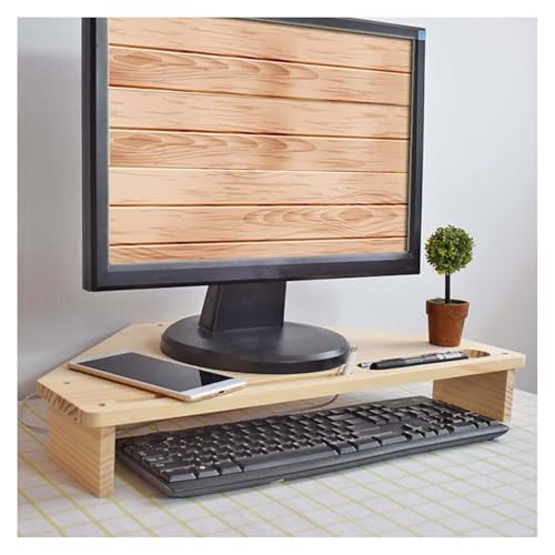 MMDXDLX Eck-Monitorständer Bildschirm-/PC-/Drucker-/Laptop-Riser-Regal for Eckschreibtische, dreieckiges Desktop-Organizer-Rack(Painted) von MMDXDLX
