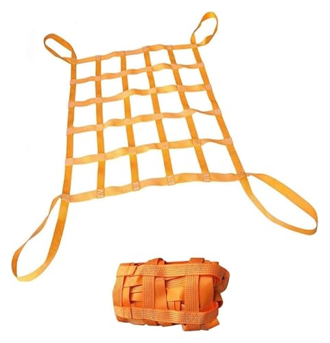 MMDXDLX Gurtbandnetz Palettenladungsnetz, Hebenetz for Heben von Objekten in Bauterminals(4 X 4M/Mesh 20cm/Load 3.5t) von MMDXDLX