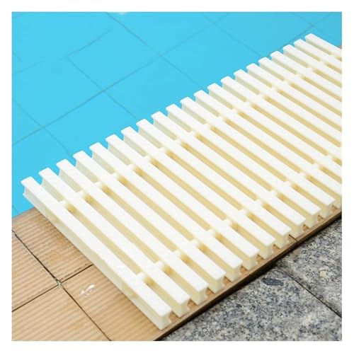 MMDXDLX Schwimmbad Gitter Drainagegitterabdeckung, ABS-Überlaufabdeckung for Ihre Kanalwartung(White-7.1in,6pcs) von MMDXDLX