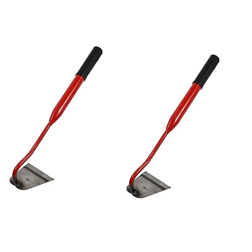 2pcs Kleine Handhacke Beseitigung Harke Graben Hacke Multitools Handpflug Aussaat Hacke Zucht Gartenwerkzeug Handwerkzeug Landschaft Hacke Hochkohlenstahl Kurzgriff Korea von MMFGFDSAJKYGD