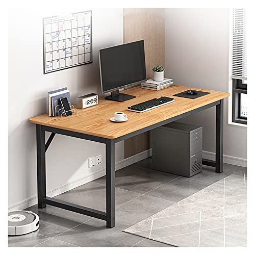Computertisch modernen einfachen Stil PC Schreibtisch robuste Arbeitszimmer Workstation 70 cm hoch industriellen Schreibtisch Arbeitsraum Schreibtisch, einfach zu montieren Workstations (Farbe: Weiß, von MMFGFDSAJKYGD