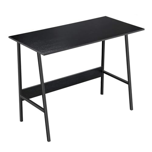 Deask Home Büro Computertisch Laptop Lerntisch 99 cm Schreibtisch Leiter Struktur modern minimalistischen Laptop Arbeitsstation Ergo Schreibtisch (A) (One Größe) von MMFGFDSAJKYGD
