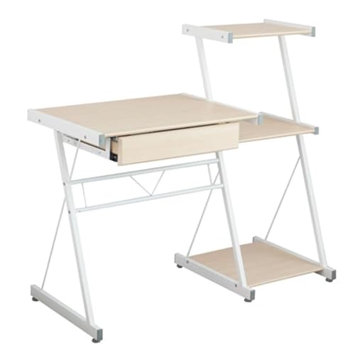 Schreibtisch Haushalt Kreativ Schreibtisch mit Schublade Zuhause Moderner Laptoptisch Kombination Bücherregal Schreibtisch Schreibtisch Schreibtisch Lerntisch Schreibtisch Organizer Schreibtisch (One von MMFGFDSAJKYGD