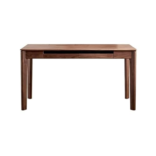 Schreibtisch für Zuhause Büro Arbeitszimmer kleiner Schreibtisch Schlafzimmer Lerntisch Computertisch Gerade Massivholz Wohnzimmer Computertisch Modern Gerader Tisch (120 x 60 x 75 cm) (One Color 160 von MMFGFDSAJKYGD