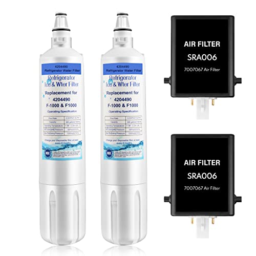 4204490 Wasserfilter und 7007067 Luftreinigungspatrone, Kombi-Pack, kompatibel mit 4204490, 7042798/7007067 Luftfilter, 2 Stück Wasserfilter und 2 Stück Luftfilter ters 4204490 Wasserfilter und 7007067 Luftreinigungspatrone, Kombi-Pack, kompatibel mit 4204490, 7042798/7007067 Luftfilter, 2 Stück Wasserfilter und 2 Stück Luftfilter ters von MMFILTER