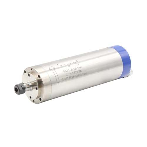1,5 kW ER11 D=65 mm wassergekühlter Spindelmotor 400 Hz 24000 U/min 4 Lager(110v) von MMFURHHAY