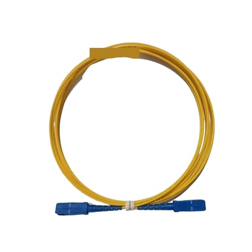 5 Stück 2 Meter lange Glasfaser-Patchkabel Singlemode G652D SX 2,0 mm(5PCS SC APC-APC) von MMFURHHAY