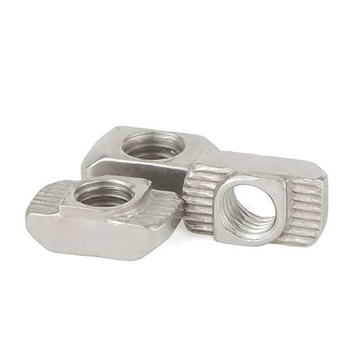50 stück M3 M4 M5 M6 M8 T Mutter Slide Verschluss Stecker 0/30/40/45 Serie Aluminium Extrusion(40-M3) von MMFURHHAY