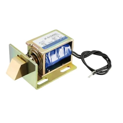 JF-S1040DL 1A 25N 10mm Zugtyp Open Frame Linear Motion Solenoid-Elektromagnet(24V) von MMFURHHAY