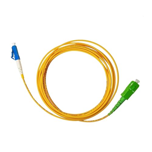MMFURHHAY Glasfaserkabel SC/APC auf LC/UPC Singlemode SC-LC(5M 2.0mm) von MMFURHHAY