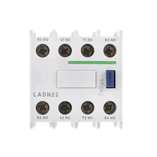 MMFURHHAY LADN22 2NO + 2NC Hilfskontaktblock mit Schraubklemmenanschluss for Frontmontage von MMFURHHAY