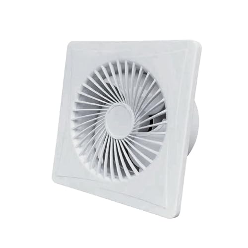 MMFURHHAY Solar 12V Abluftventilator Lüftung Fenster Wandventilator(8 in fan) von MMFURHHAY
