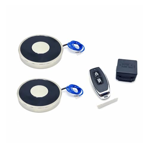 Magnetische Magnetspule Fernbedienung DC12V zylindrische elektrische(2 magnets and remote) von MMFURHHAY