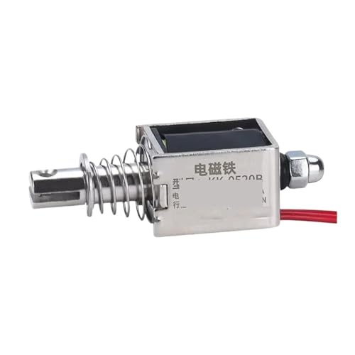 Push-Pull-Linear-Elektromagnetschalter, offener Typ, Haltekraft 0,2 N – 20 N, Hub 5 mm – 15 mm(0630B 0.4-8N 24V) von MMFURHHAY