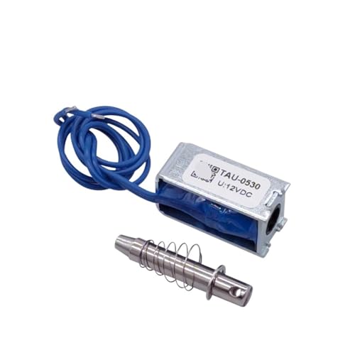 TAU-0530 Push-Pull-Öffner-Magnetschalter TAU-0530T TAU-0530B 10 mm Hub 700 g Haltekraft(TAU-0530 12V) von MMFURHHAY
