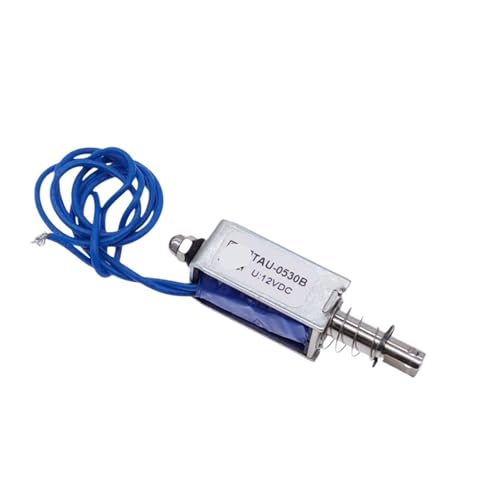 Zugrahmen-Elektromagnet TAU-0530 TAU-0530B Linearmagnet Hub 10mm Haltekraft 700g(TAU-0530B 12V) von MMFURHHAY
