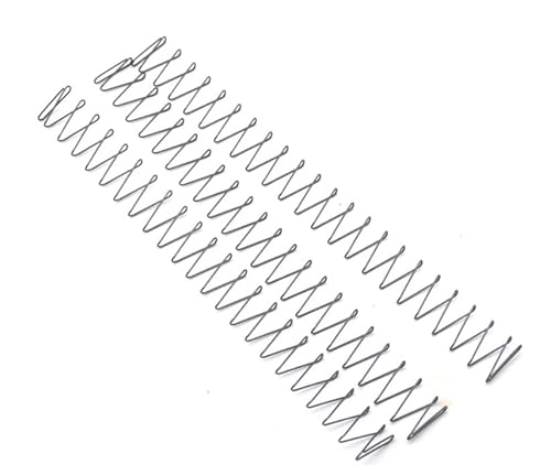 2 Stück Rechteckfeder 0,8 mm Drahtdurchmesser Druckflachfeder (Color : FW-BH0.8x7.5x24x135) von MMLFX