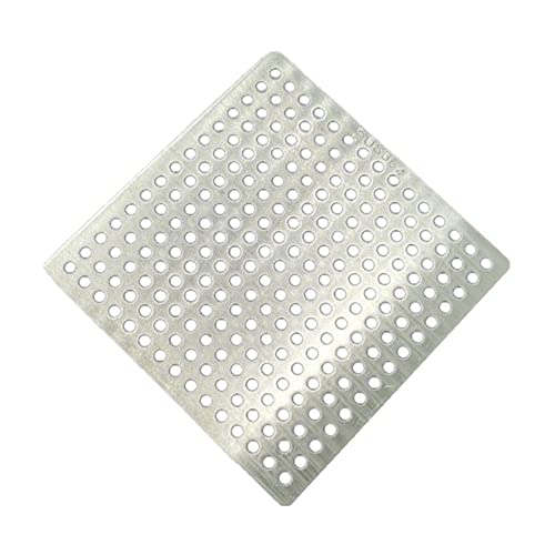 MMLFX 1 PC Badezimmer Werkzeug Badezimmer Zubehör Dusche Abflussabdeckung Quadratabfluss Abdeck (Color : 9.4cm) von MMLFX