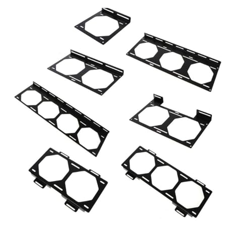 MMLFX 1 stück Lüfterhalter Lüfterhalterung 240 Kühlerhalterung Halterung Wasserkühler for 12/14 cm Lüfterhalter Externe Computerkasten Kühlkörper Gadget Zubehör (Size : 04) von MMLFX
